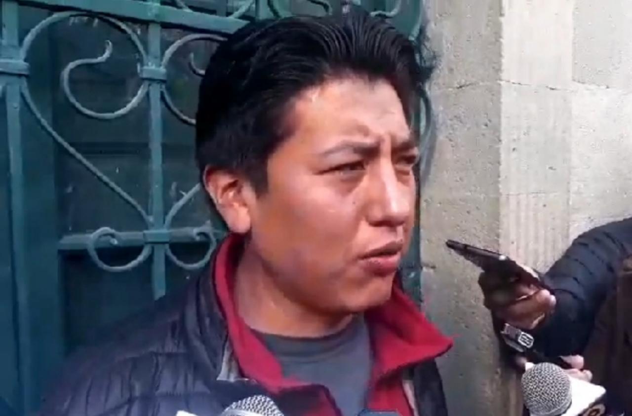 Marco Antonio Pumari tras el diálogo entablado con el Gobierno