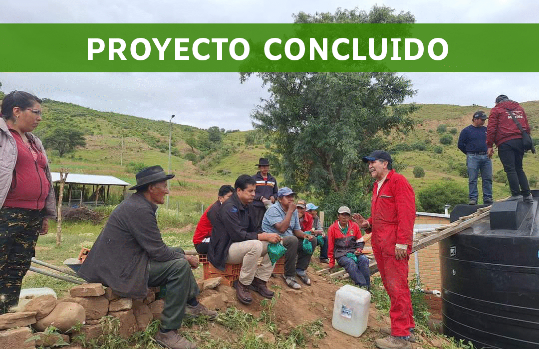 ESTUDIO DE Construcción Sistema de Cosecha de Agua de Lluvia para la comunidad de Puca pampa